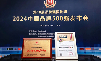 【逐梦新时代，品牌赢未来】哈药品牌荣登中国品牌500强